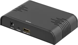 Produktfoto för DELTACO HDMI-SCART2 - Videotransformator - HDMI - SCART - sort