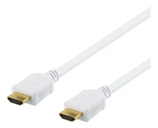 Produktfoto för DELTACO High-Speed HDMI-kabel, 10m, Ethernet, 4K UHD, vit