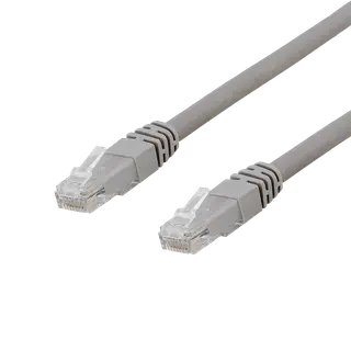 Produktfoto för DELTACO Kabel nätverk UTP Cat6a 20m Grå