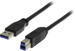 Produktfoto för DELTACO Kabel USB 3.0 A-B 2m