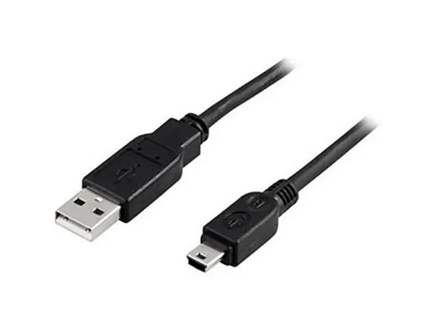 Alternativ bild 0 för DELTACO Kabel USB - Mini USB 2m