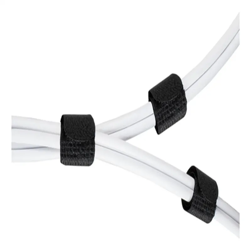 Alternativ bild 0 för DELTACO kardborrband, bredd 20mm, 18cm, 10-pack, svart