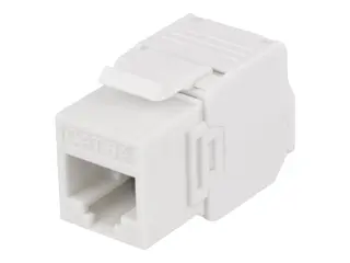 Produktfoto för DELTACO - Keystone-kontakt - RJ-45 (hona) till RJ-45 (hona) - UTP - CAT 6a