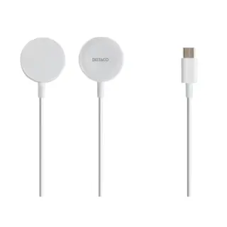 Produktfoto för Deltaco laddare till Apple Watch, USB-C, 1 m