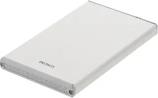 Produktfoto för DELTACO MAP-GD29U3 - Förvaringslåda - 2.5 - SATA 6Gb/s - USB 3.0 - silver