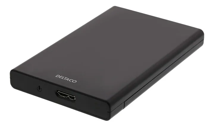 Alternativ bild 0 för DELTACO MAP-K2568 - Förvaringslåda - 2.5 - SATA 6Gb/s - USB 3.1 (Gen 1)