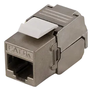Produktfoto för DELTACO MD-112 - Modulär insättning - CAT 6a - FTP - RJ-45