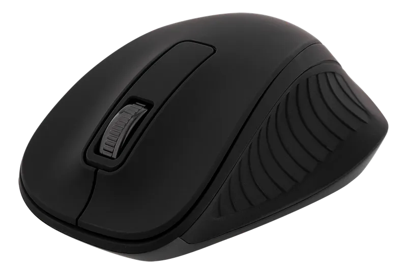 Bild 1 för Deltaco MS-710 - Mouse optical 3 buttons wireless USB Black - Mouse - Optic - 3 knappar - Svart