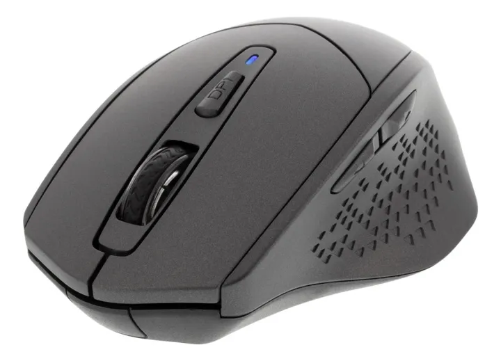 Alternativ bild 0 för Deltaco MS-901 Wireless Silent Mouse - Mouse - Optic - 4 knappar - Grå