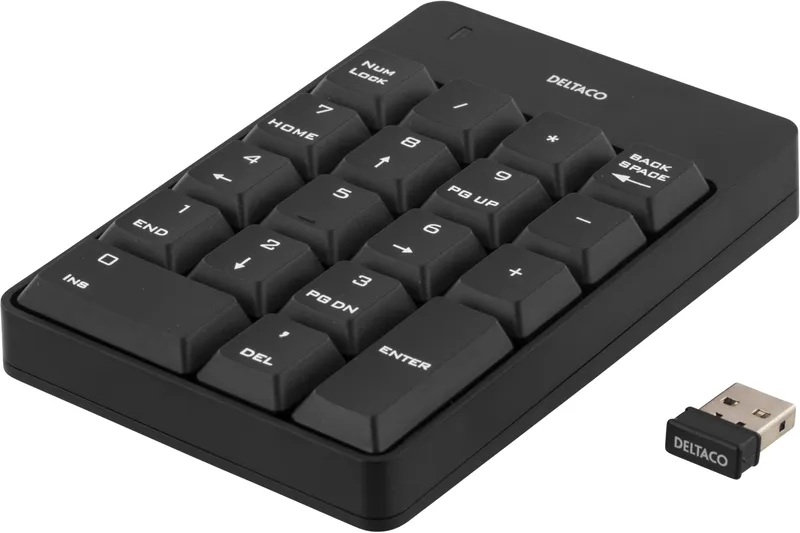 Bild 1 för DELTACO Numeriskt Tangentbord TB-144 WL