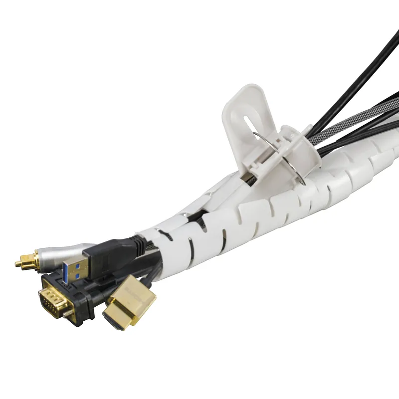 Bild 2 för Deltaco Nylon cable cover 2.5m white