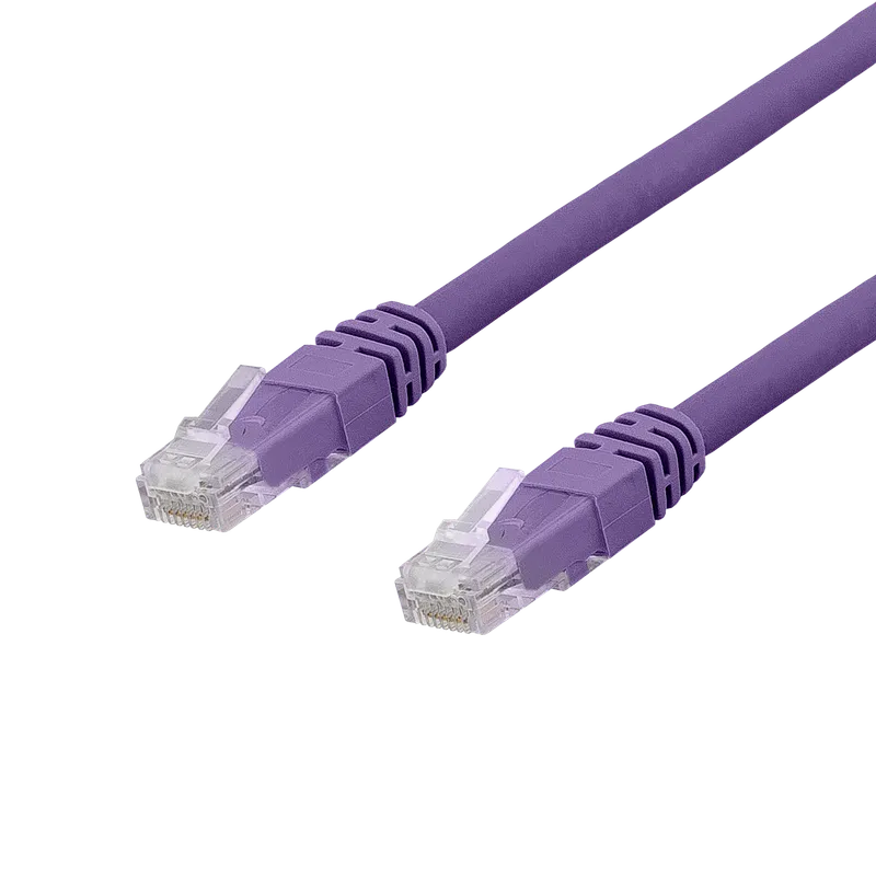 Bild 1 för Deltaco Patch Cable - 1 m - Lila - 1 meter