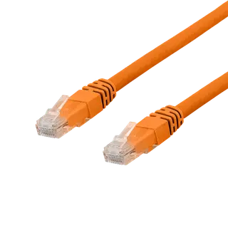 Produktfoto för Deltaco Patch Cable - 2 m - Orange - 2 meter