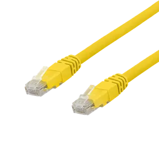 Produktfoto för Deltaco Patch Cable - 3 m - Gul - 3 meter