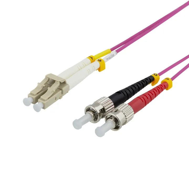 Alternativ bild 0 för Deltaco Patch-kabel 2m 2x Lc 2x St Om4