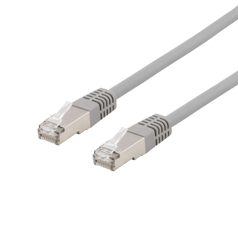 Bild 1 för Deltaco Patch-kabel Rj-45 Rj-45 Cat 6 3m Grå