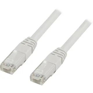 Produktfoto för Deltaco Patch-kabel Rj-45 Rj-45 Cat 6 3m Vit