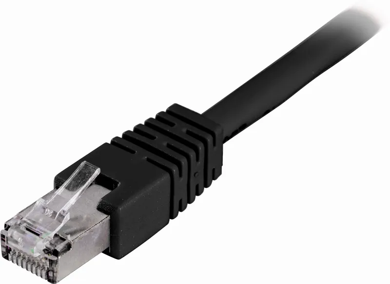 Bild 1 för Deltaco Patch-kabel Rj-45 Rj-45 Cat 6 5m Svart