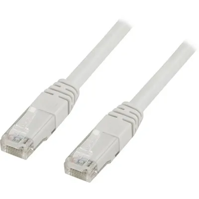 Alternativ bild 0 för Deltaco Patch-kabel Rj-45 Rj-45 Cat6 1m Vit