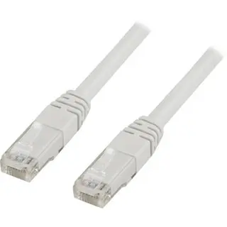 Produktfoto för DELTACO - Patchkabel - RJ-45 (hane) till RJ-45 (hane) - 1,5 m - UTP - CAT 6 - vit