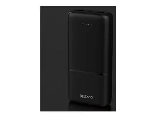 Produktfoto för Deltaco PB-C1008 PowerBank - Svart - 20000 mAh