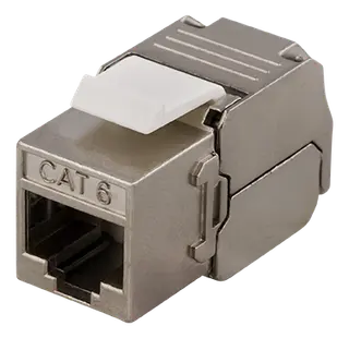 Produktfoto för Deltaco RJ45 Cat6 FTP Keystone Tool-free