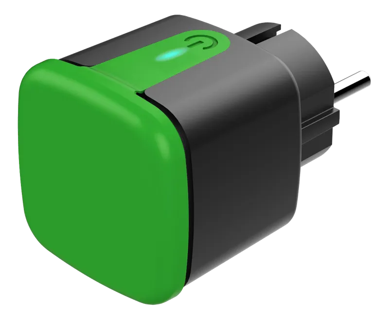 Bild 2 för DELTACO SH-OP01 - Smart kontakt - trådlös - 802.11b/g/n - 2.4 Ghz - svart, grön