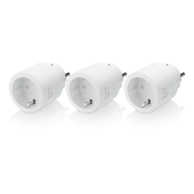 Alternativ bild 0 för DELTACO SH-P01 - Smart kontakt - trådlös - 802.11b/g/n - 2.4 Ghz - vit (paket om 3)