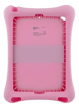 Produktfoto för Deltaco Silicone Cover For Apple iPad 9.7" Pink