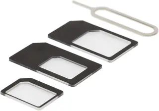 Produktfoto för DELTACO SIM-109 - SIM-kortadaptersats