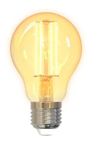 Produktfoto för Deltaco SMART HOME FILAMENT LED-lampa, E27, WiFI, 5.5W, 1800K-6500K, vit
