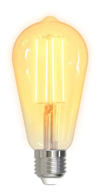 Produktfoto för Deltaco Smart Home LED-filamentlampa / ST64 - E27