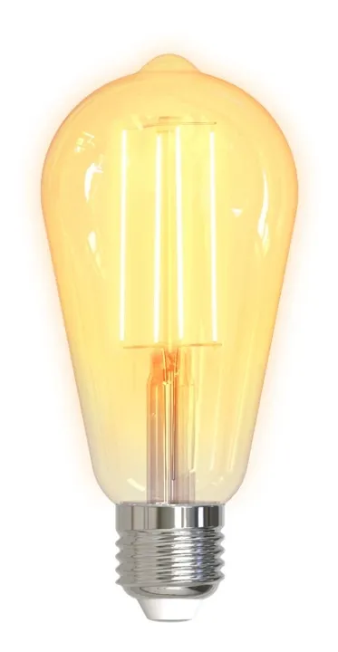 Alternativ bild 0 för Deltaco Smart Home LED-filamentlampa / ST64 - E27