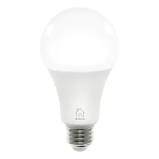 Produktfoto för Deltaco Smart Home LED-lampa E27 / WiFi / 9W / 2700K-6500K / Dimbar / vit