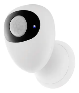 Produktfoto för Deltaco SMART HOME Rörelsesensor, PIR, WiFi 2,4 GHz, vit/svart