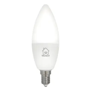 Produktfoto för Deltaco Smart Home Smart Bulb - E14 / White