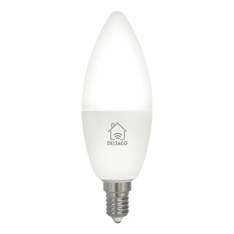 Alternativ bild 0 för Deltaco Smart Home Smart Bulb - E14 / White