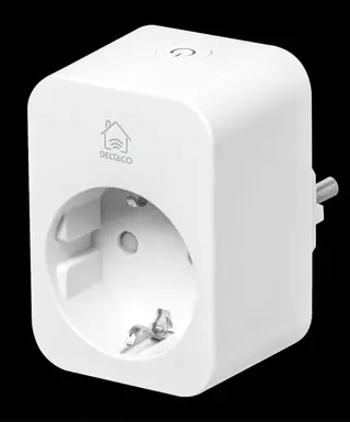 Produktfoto för Deltaco Smart Kontakt med energiövervakning 16A