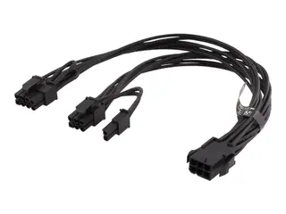 Produktfoto för Deltaco Ssi-63 6-stifts Pci Express-ström 8-stifts Pci Express-ström