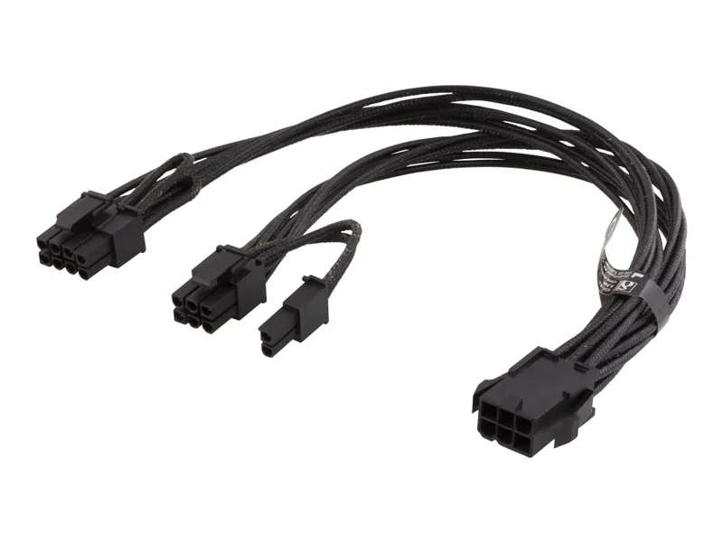Alternativ bild 0 för Deltaco Ssi-63 6-stifts Pci Express-ström 8-stifts Pci Express-ström