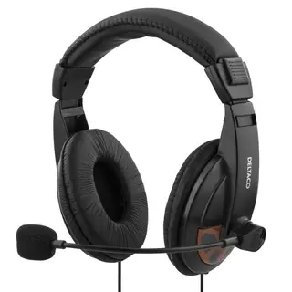 Produktfoto för Deltaco Stereo headset HL-56