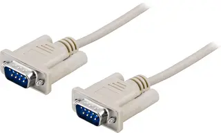 Produktfoto för DELTACO switchkabel DB9ha-9ha 2 m