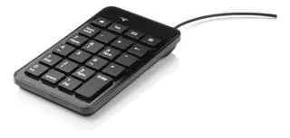 Produktfoto för Deltaco TB-120 - Keypad USB black - Numpad - Svart