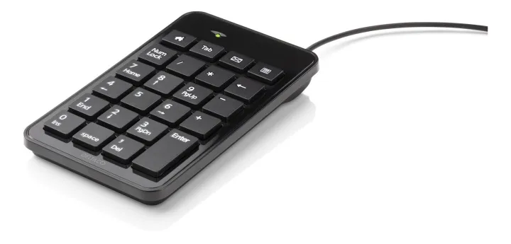 Alternativ bild 0 för Deltaco TB-120 - Keypad USB black - Numpad - Svart