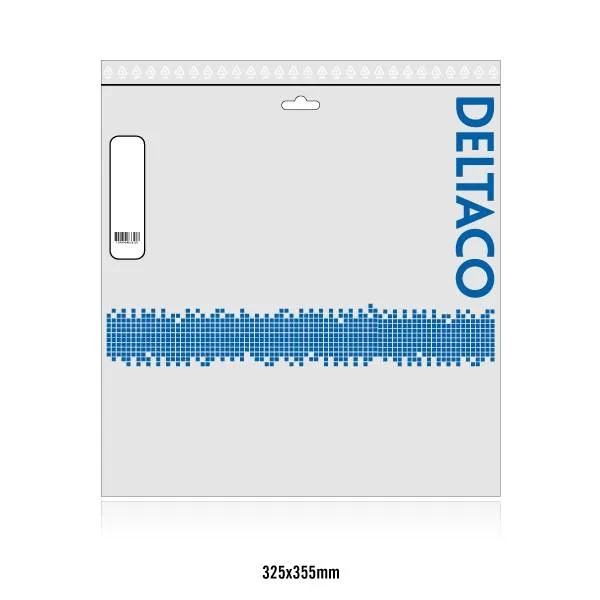 Bild 2 för DELTACO TP-620V-FL - Patch-kabel - RJ-45 (hane) till RJ-45 (hane) - 20 m - UTP - CAT 6 - formpressad, platt - vit