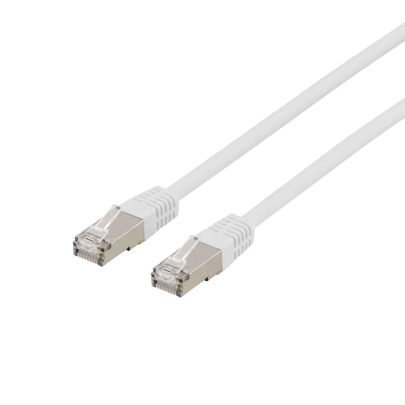 Bild 1 för DELTACO U/FTP Cat6a patchkabel, LSZH, 3m, vit