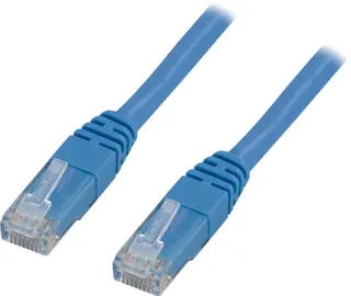 Produktfoto för DELTACO U/UTP Cat5e patchkabel 3m, blå