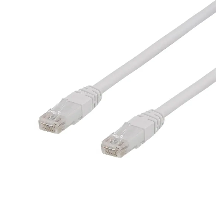 Alternativ bild 0 för DELTACO U/UTP Cat6a patchkabel, 0,5m, 500MHz, LSZH, vit