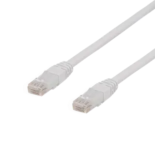Produktfoto för DELTACO U/UTP Cat6a patchkabel, 3m, 500MHz, LSZH, vit