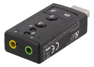Produktfoto för DELTACO UAC-03 - Ljudkort - USB